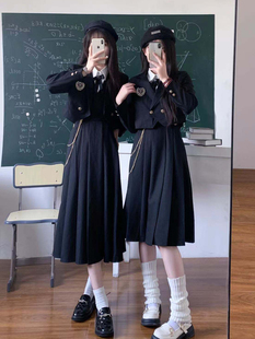 2024 高中学生学院风jk女初中校服运动会班服套装合唱演出服