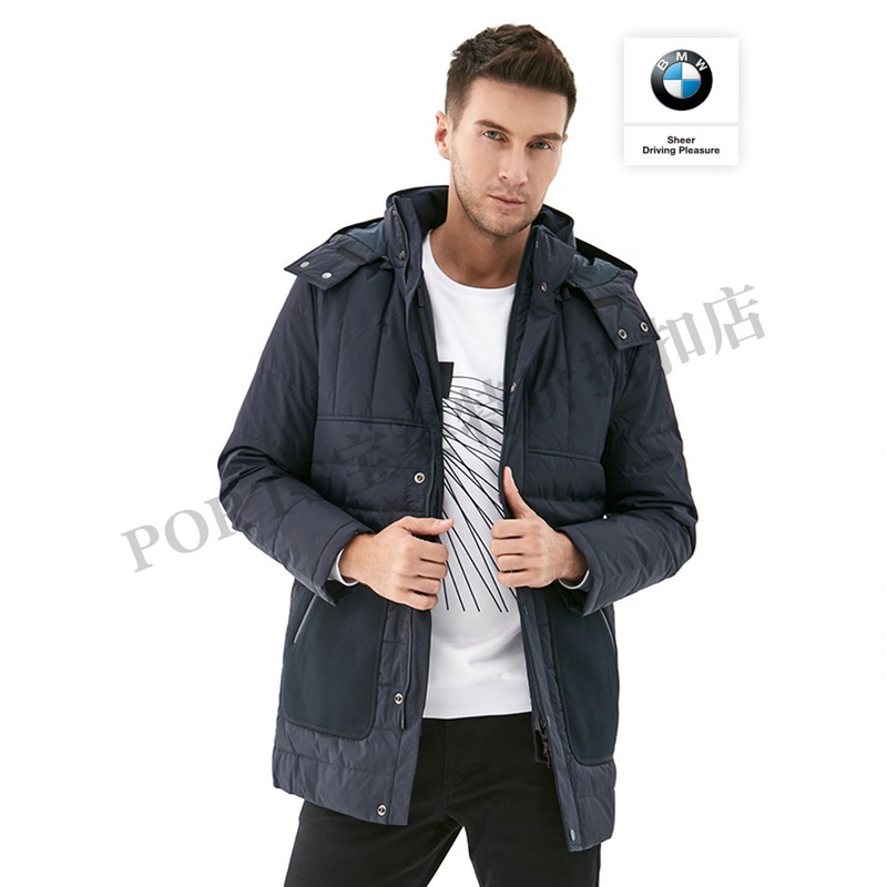 bmw studio宝马studio 秋冬新品男装长袖长羽绒服 bv9w008bsp01