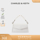 CHARLES&KEITH春夏女包SL2-80270930女士珍珠斜挎小方包婚包
