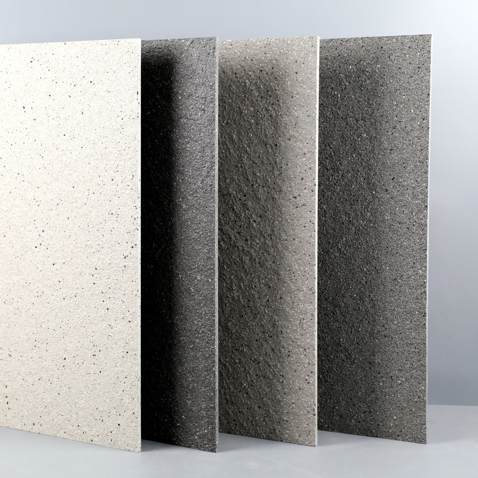 粗狂自然石通体质感灰色仿古砖颗粒石纹砖设计师墙砖防滑耐磨地砖