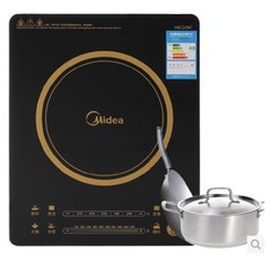 Midea/美的 C21-RH2114 电磁炉 池炉 超薄多功能智能触摸上海发货