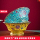 家用高脚汤面碗饭碗骨瓷吃饭碗描金高脚大口碗景德镇中式陶瓷供碗