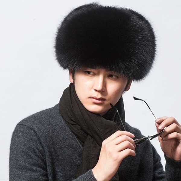 大号棉帽子男 冬季_狗皮帽子男户外东北加厚长毛子女儿童老式冬季棉帽