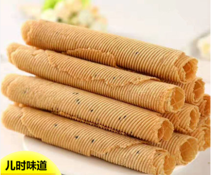 热销老式饼干 怀旧食品 传统_鸡蛋卷童年怀旧原味蛋卷老式芝麻蛋卷