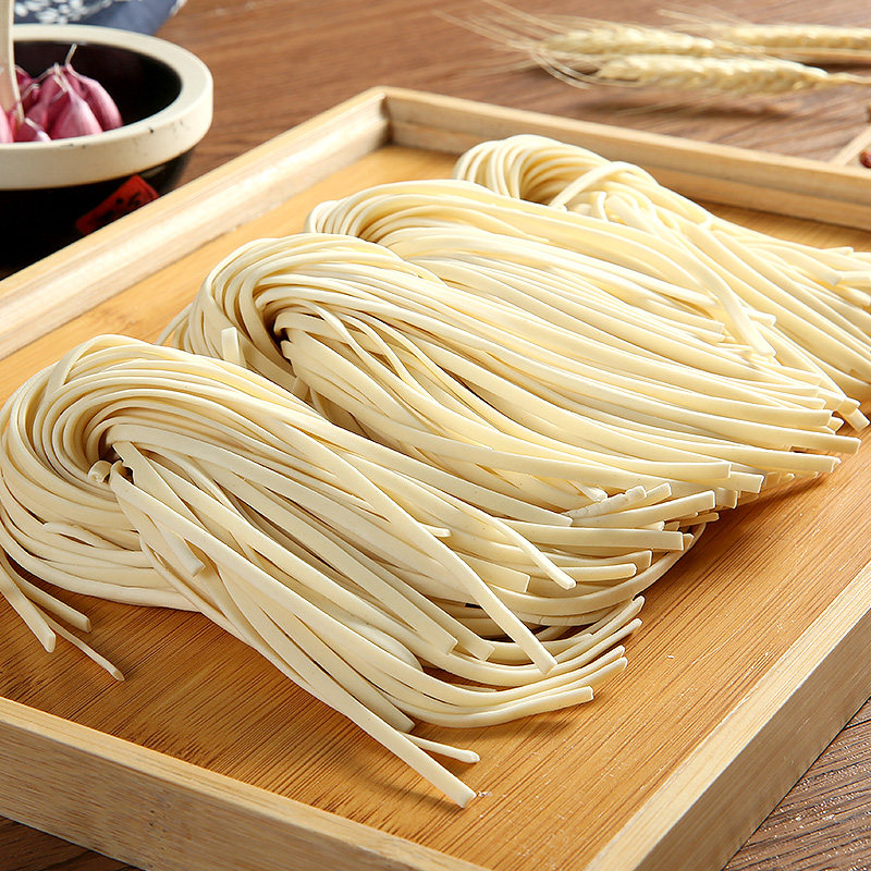 手擀面刀削面精选优质小麦面粉劲道家常手工爽滑营养半干新鲜面条