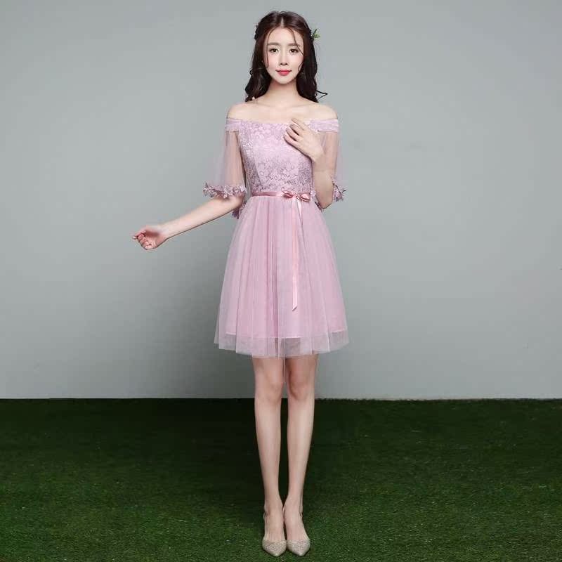 主持人姐妹装表演毕业班服少女孩中学生旗袍蕾丝连衣裙礼服|ruв категории Женская одежда, Cвадебные платья, платье/вечернее платье - от Buy2taobao.com для оказания профессиональной услуги покупки агента Taobao