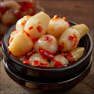 藠头酸野泡菜腌制茭头酸辣藠头云南特产水晶甜腌制教头茭头七甸小米辣