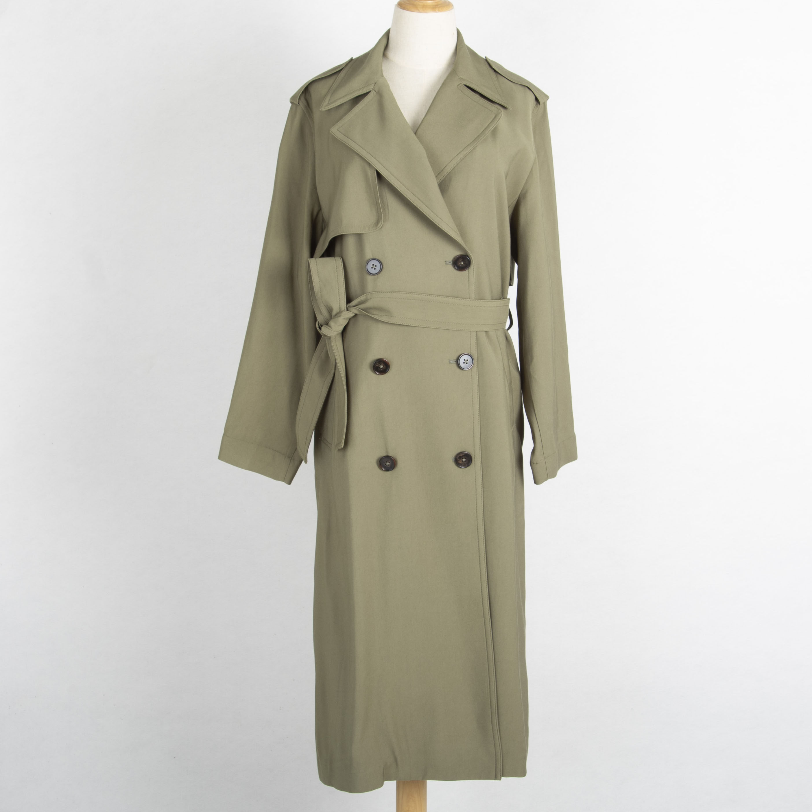 韩国军绿色风衣女排行榜