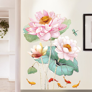 自粘贴沙发背景墙3d立体装饰画图片