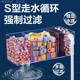新型鱼缸过滤器外置壁挂式过滤盒小型专用水循环净水静音滴流盒