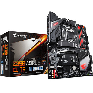 适用技嘉z390 aorus elite电竞台式机电脑游戏主机箱主板1151接口