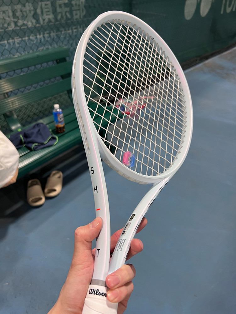 正品威尔胜WILSON SHIFT 99 V1 珠光白专业比赛训练网球拍