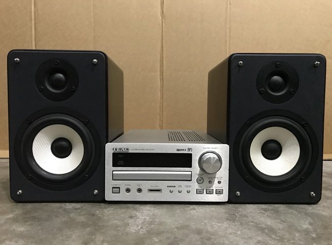 二手原装日本teac第一音响crh227发烧组合音响欧版220伏组合音响