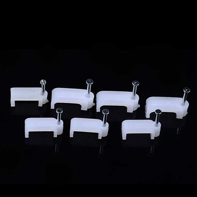 卡子钉明网线丁网线方形固定器打墙水泥卡钉卡扣钉