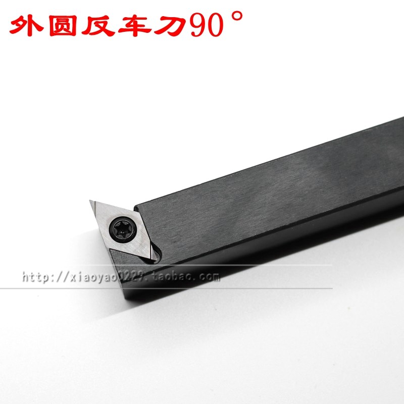 数控外圆车刀精车尖刀12方55菱形刀片机夹车床c刀杆排刀架90度反