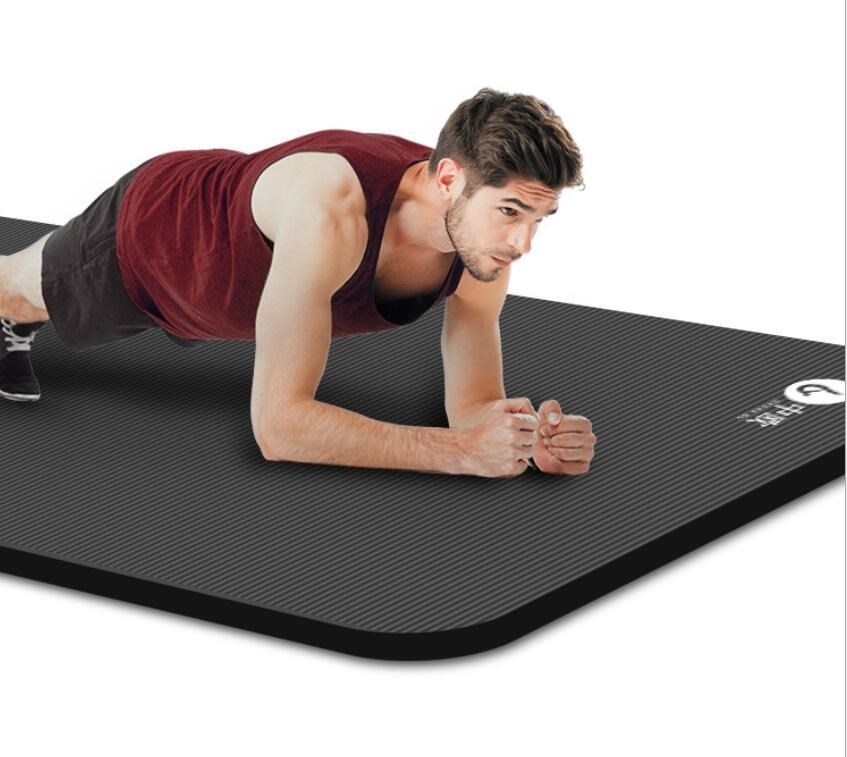 Enlarged Fitness Mat Yoga Mat Men Gym Exercise Foam Non-Slip在类目 运动/瑜伽/健身/球迷用品, 瑜伽, 冥想垫中 - 来自Buy2taobao.com提供专业的淘宝代购服务