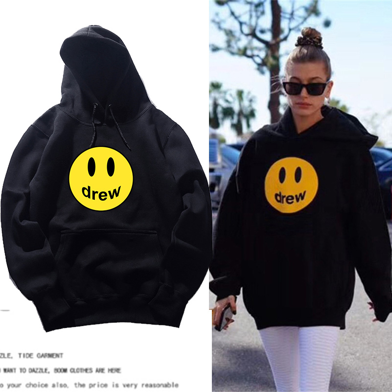 贾斯丁比伯同款卫衣_justin bieber贾斯丁比伯同款卫衣drew笑脸秋冬连