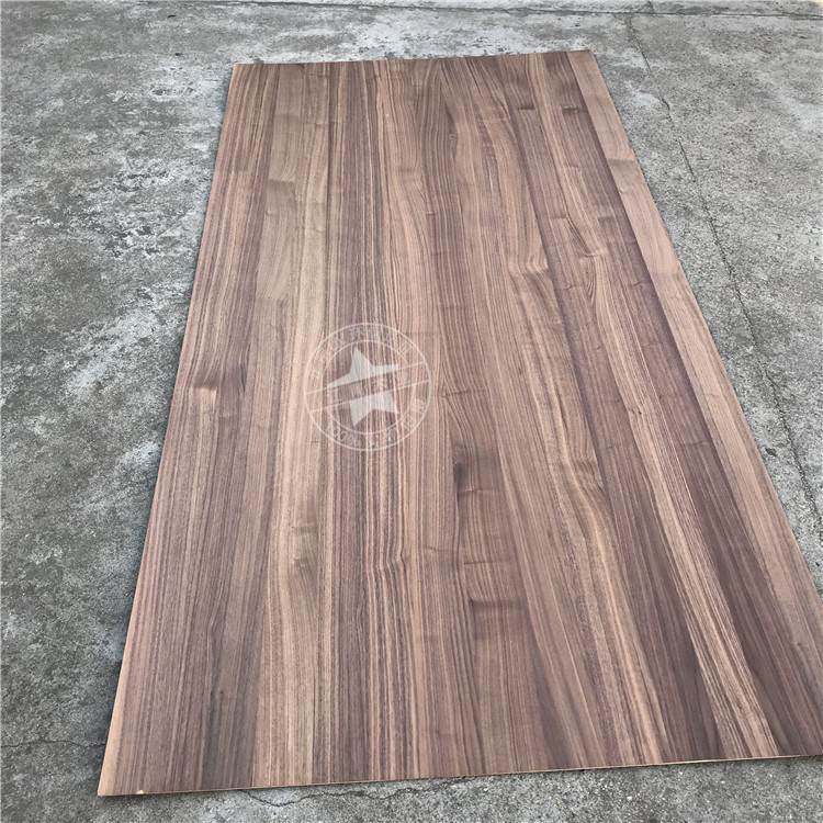 胡桃木饰面板_黑胡桃饰面板免漆板装饰板科定板木饰面背景墙木皮木