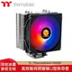 Tt彩虹D500P台式电脑CPU散热器静音温控RGB风扇5热管115X AM4平台