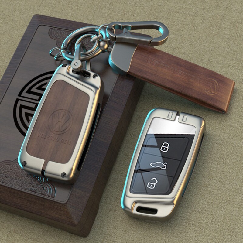 适用2021款大众速腾宝来探岳20款高尔夫7老捷达车专用钥匙包套男