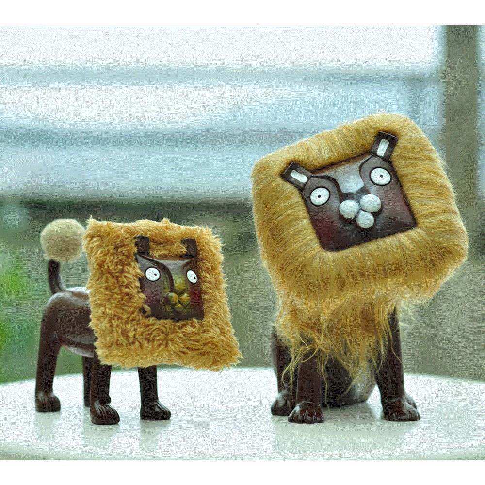 我可能不会爱你方头狮子公仔情人节生日结婚礼物圣诞创意礼品包邮