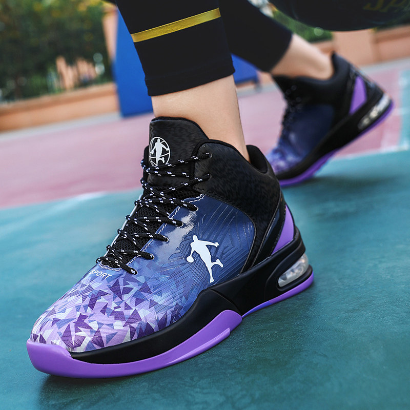 一折篮球鞋女aj 气垫_恩施耐克正品新款aj1鸳鸯篮球鞋男减震气垫运动