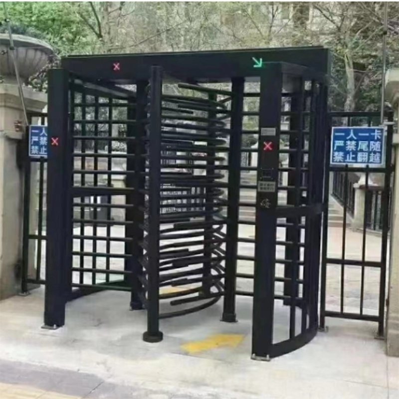闸防尾随门禁小区人脸i识别不锈钢旋转门工地火车—停车场控制机/道闸