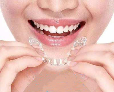 成人牙齿矫正_定制男女牙齿隐形透明牙套成人学生地包天龅牙矫正器