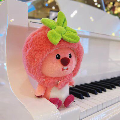 韩国小海狸loopy露比玩偶公仔可爱毛绒玩具 送女生小朋友生日礼物