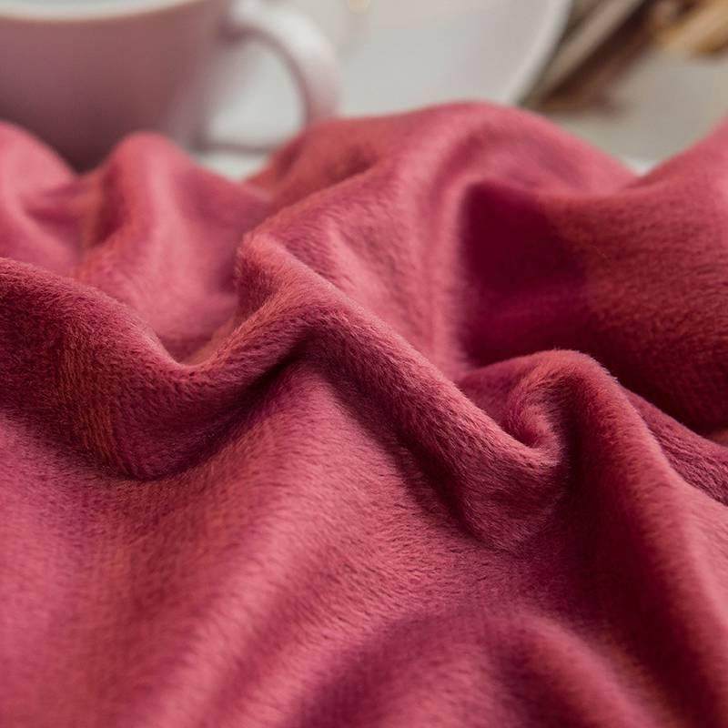 水晶绒被套单件纯色大额优惠券