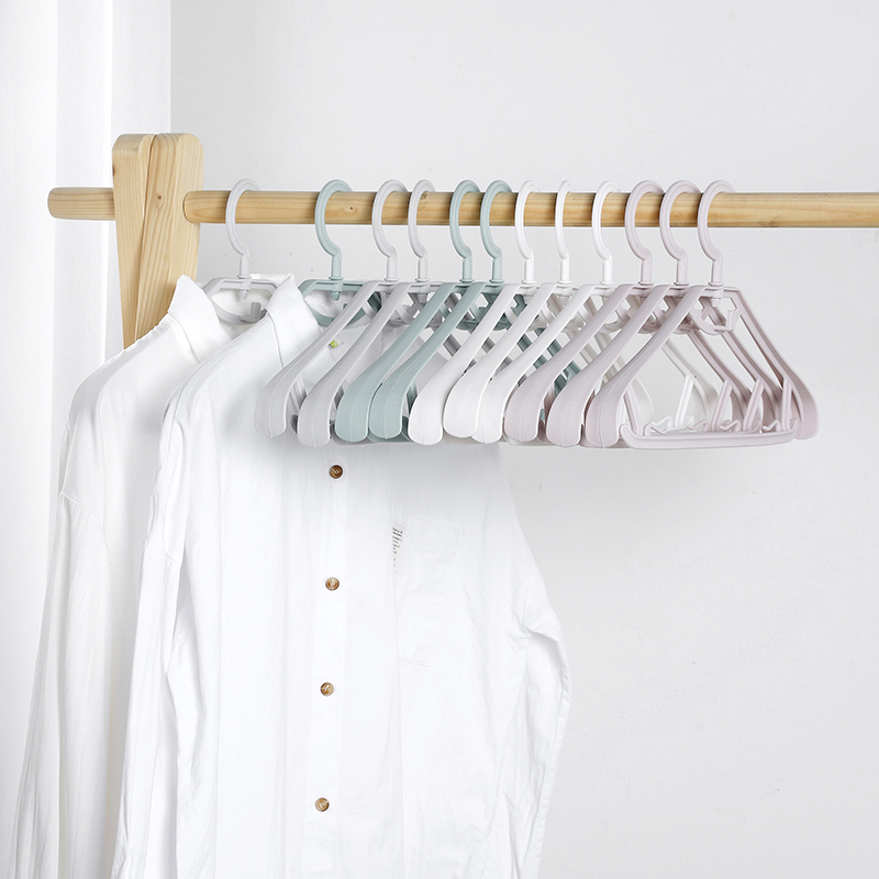 无痕多功能衣架成人防滑挂衣架家用塑料衣撑挂钩室内晾晒衣服架子