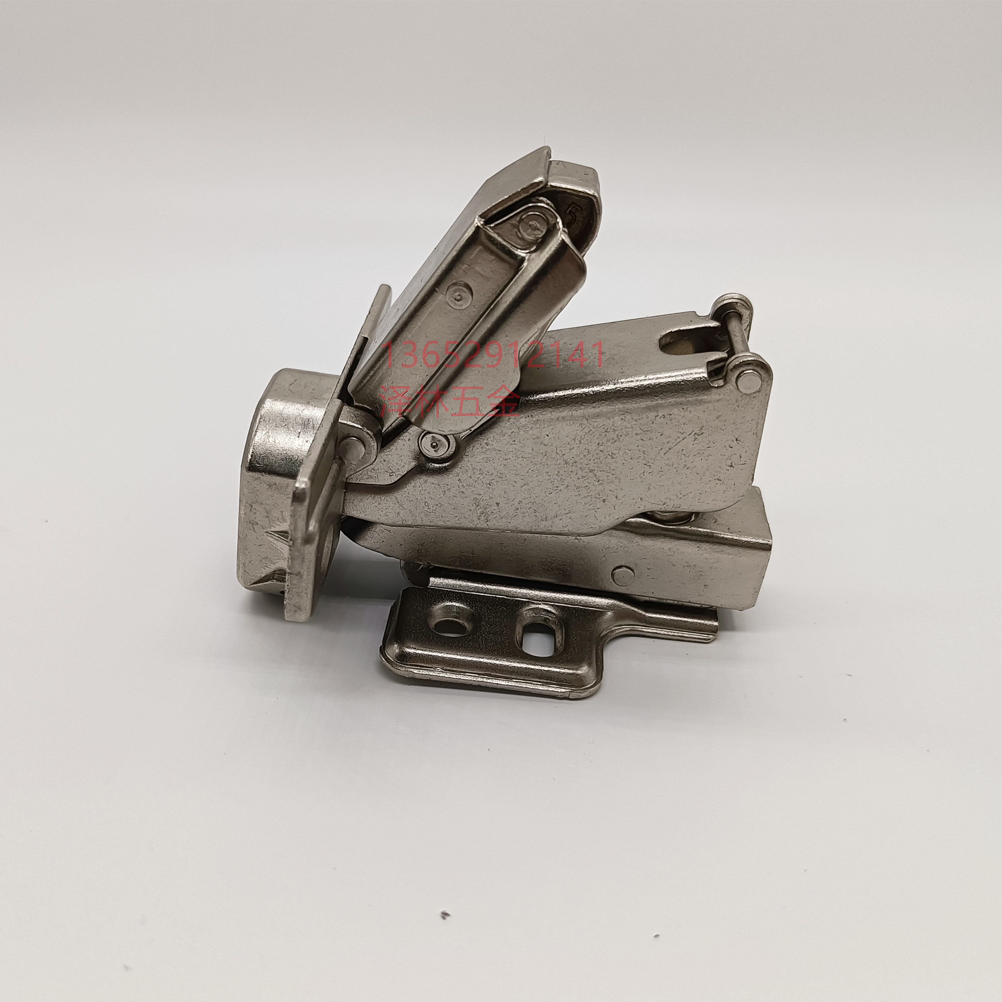 安捷顺炬森165度铰链175大角度开启厚门异形直转角门柜门专用155