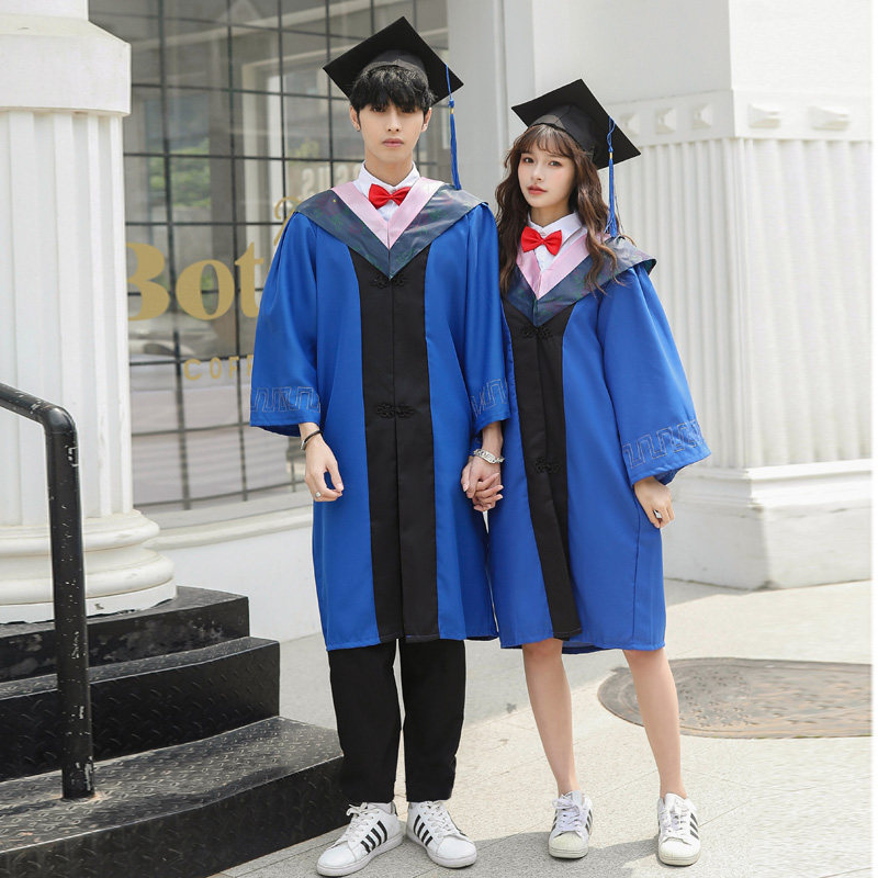 硕士博士导师学士毕业礼服袍位男女大学生学院风医科工科文科理科