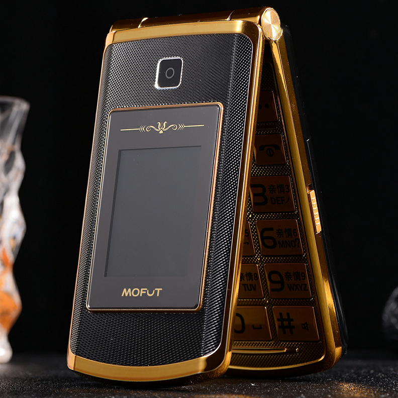 美富通伯爵翻盖双屏带手写老年机大声大字体全语音王手机babo