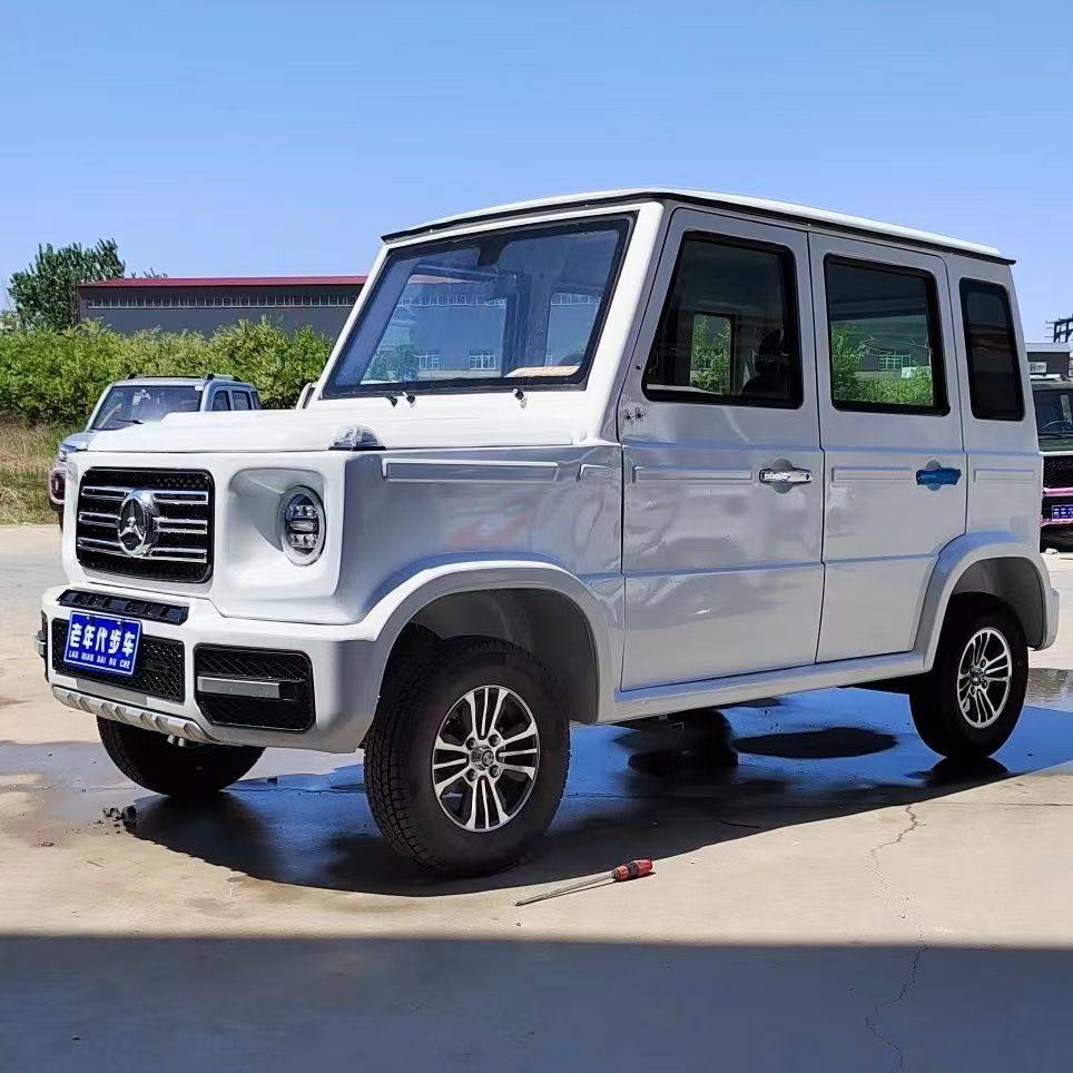 全封闭宗申水冷燃油四轮摩托车汽油代步助残家用旅行吉普越野车