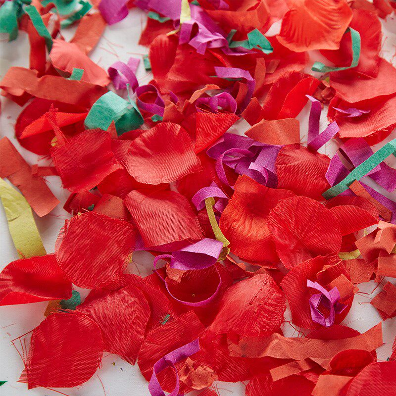 婚庆用品结婚礼婚房丝带礼花手喷彩带彩条礼花筒手持礼炮_3折现价2.