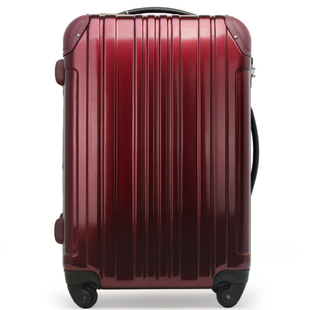 marnin2020紅酒價格 日本雷劍歐客ABS拉桿箱包PC旅行箱子萬向輪24寸酒紅色行李箱特價 lanvin2020
