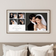 定制婚纱照相框挂墙照片放大制作洗结婚照加打印多宫格全家福相片