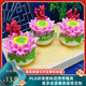 新款量产莲花花瓣花馍模具中式蛋糕花饽饽馒头压花烘焙模具全套