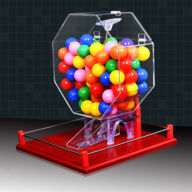 红色手动摇号机摇奖机双色球快乐8摇珠机幸运大转盘顺摇新品抽奖