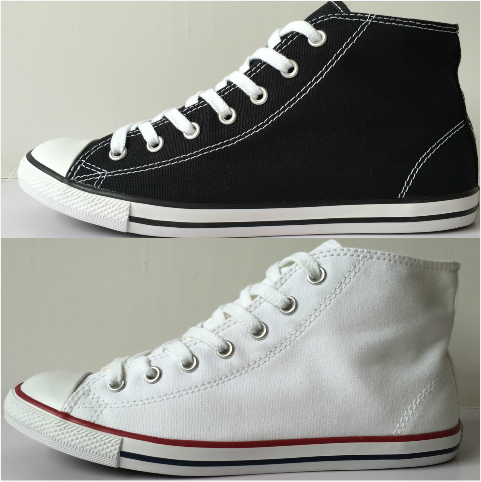 匡威黑白斑马纹经典色薄底中帮帆布鞋女鞋 537213 537216 542553