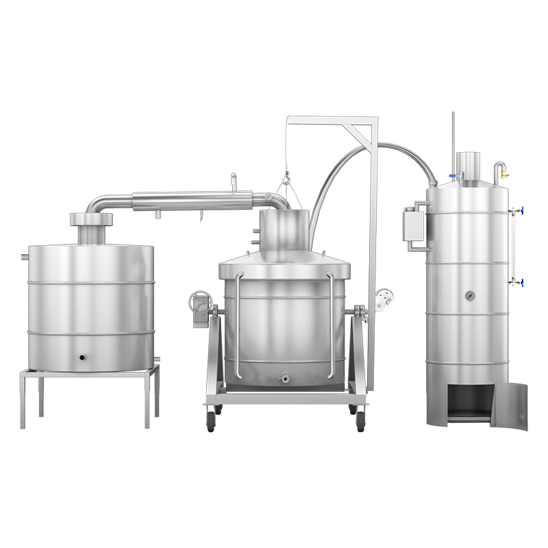 欣顺昊304不锈钢蒸馏设备大中型白酒酿酒设备 烧酒器酒坊小型酒厂