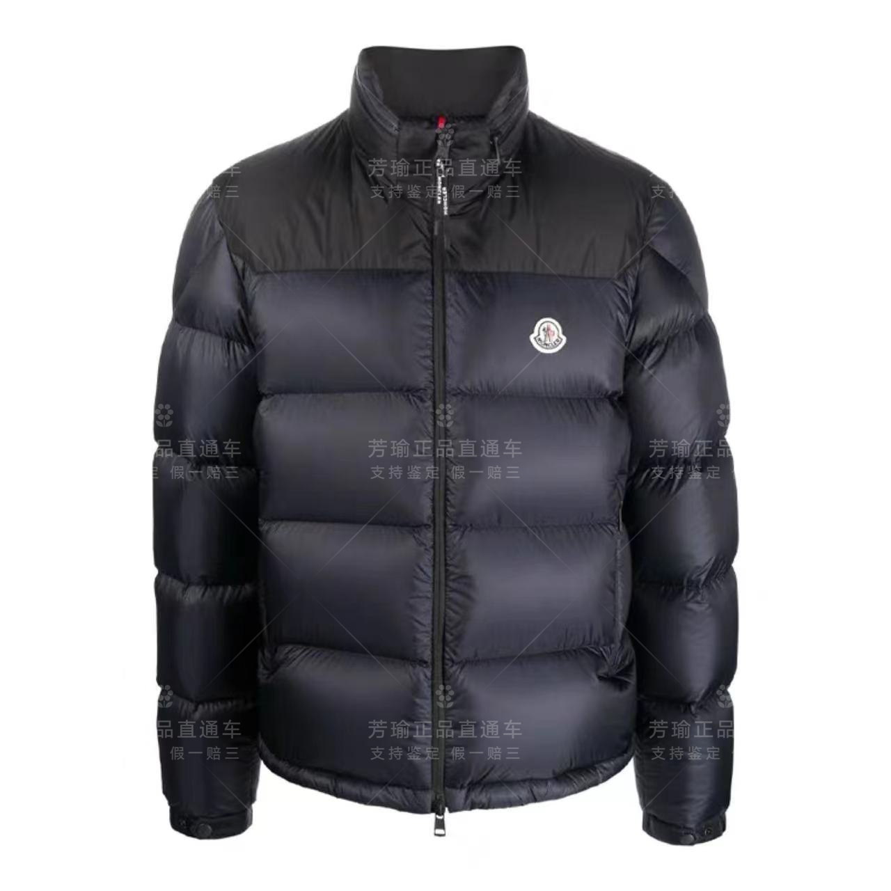 moncler蒙口 22新款 peuplier系列 男士拼色 藏蓝色羽绒服 外套