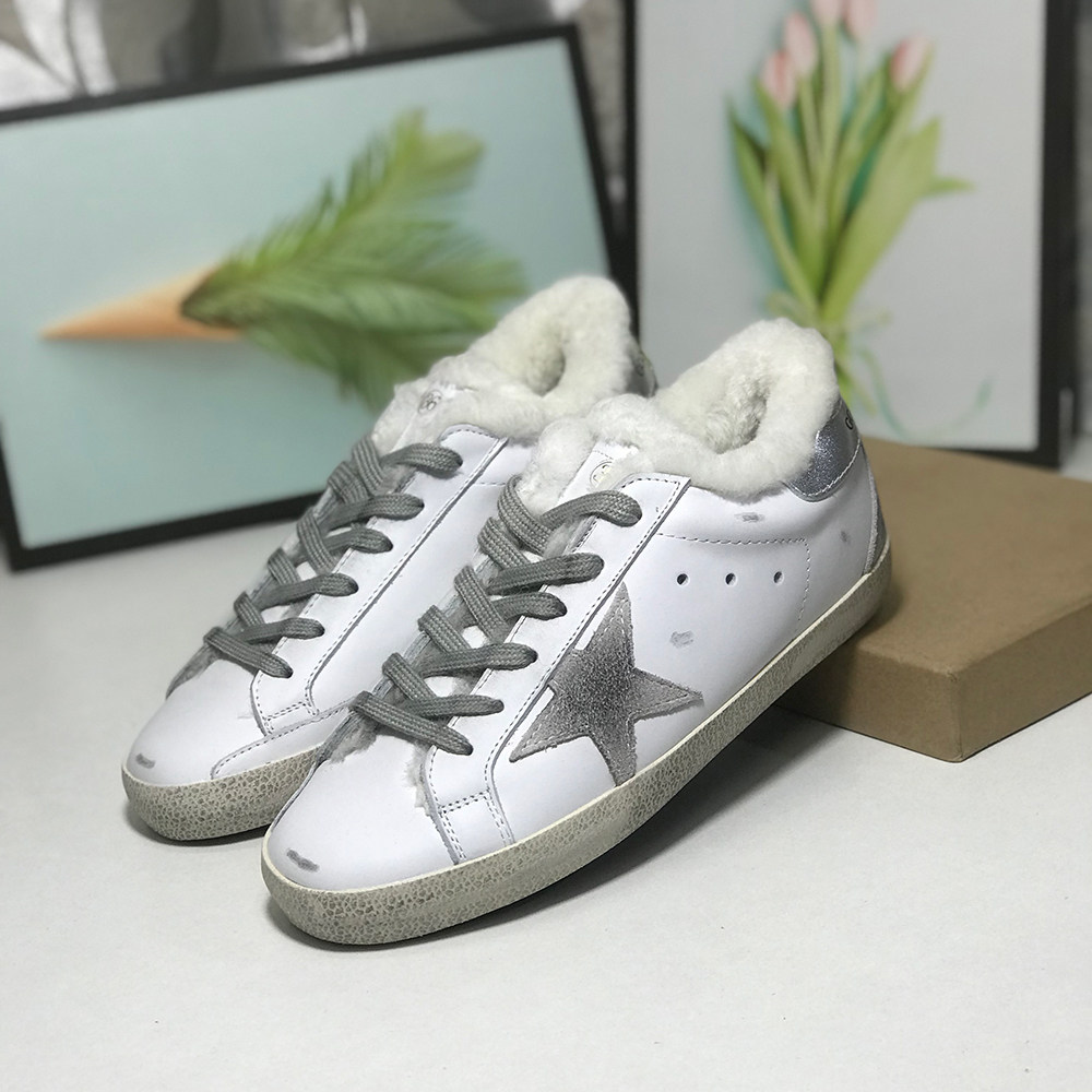 羊毛星星小脏鞋