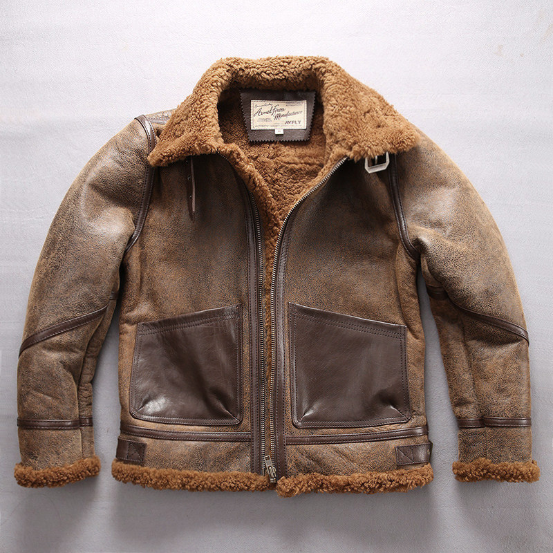 帝豪皮衣皮草十年品质老店的优惠券大全—美式复古皮毛一体皮衣男