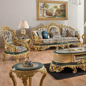 沙发欧式客厅奢华宫廷雕花图片
