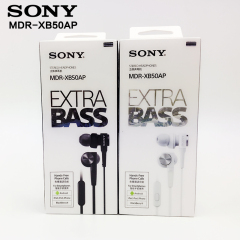 Sony/索尼 MDR-XB50AP 入耳式耳机 重低音线控音乐耳麦 XB70AP