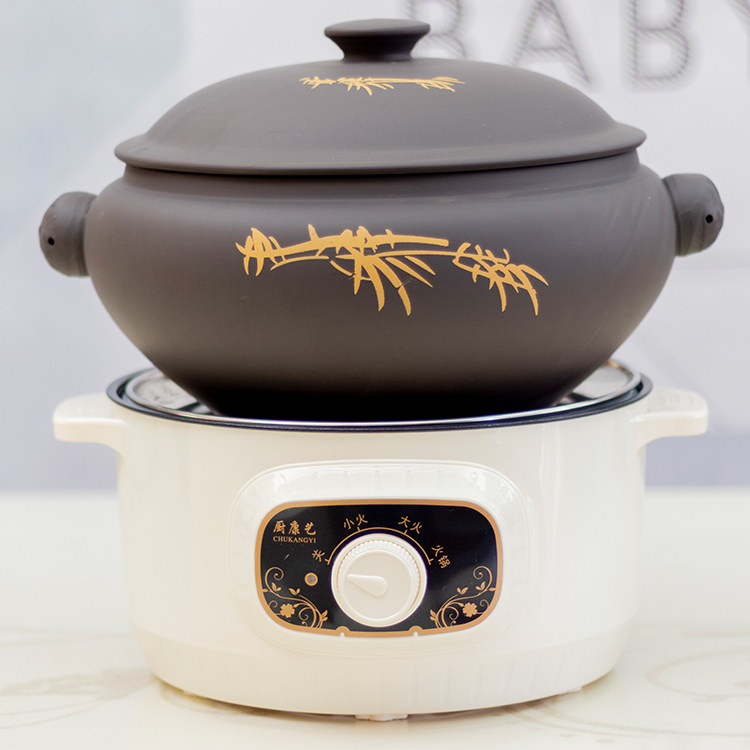 汽锅云南建水紫砂紫陶家用养生蒸汽蒸锅汽锅鸡锅砂锅气锅清蒸燕窝