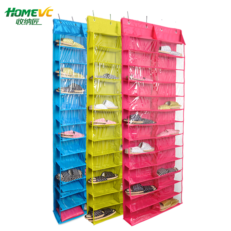 多层门后鞋子收纳存放挂袋26格布艺鞋整理无纺布包邮袋秒杀爆款|msdalam kategori penyatuan simpanan, Rumah Storage Appliances, Pouch, penyimpanan beg - dari Buy2taobao.com untuk memberikan perkhidmatan ejen Taobao profesional membeli