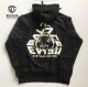 正品 Palace 21FW Evisu 福神联名 TRI-GODHEAD 三角 连帽卫衣